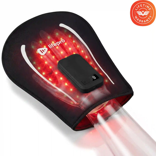 AllevaGlove Pro Red Light Therapy Glove