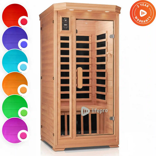 RejuvaCure™ One-Person Infrared Sauna
